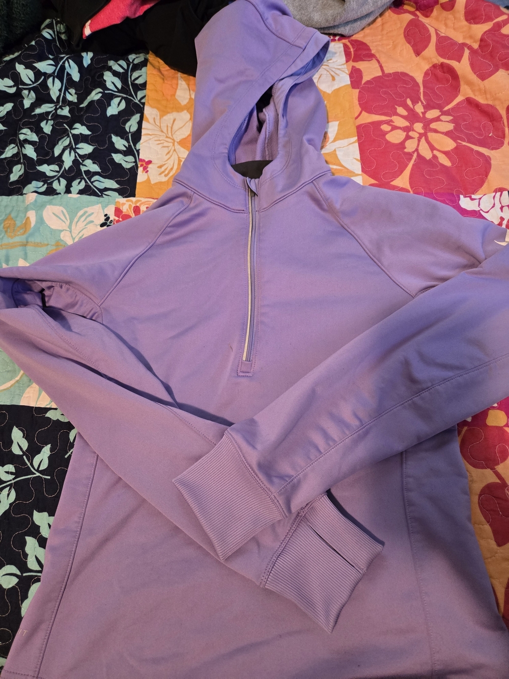 Nike Lavender Half-Zip Hoodie